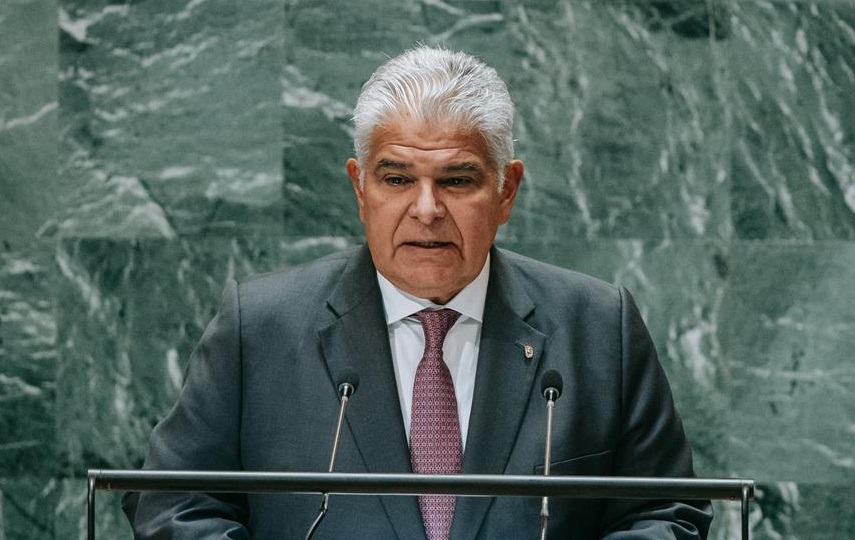 El presidente panameño José Raúl Mulino Quintero. Foto: EFE/Archivo