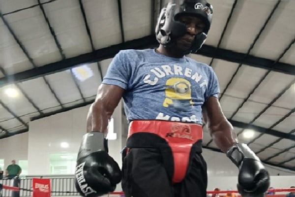  Eduardo Beckford en los entrenamientos. Foto: Jaime Chávez