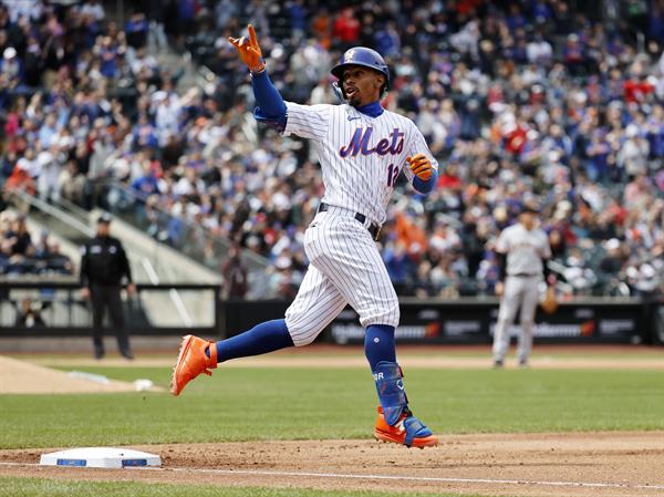 Francisco Lindor, jugador de los Mets. Foto: EFE