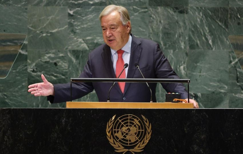 El secretario general de la ONU, António Guterres. Foto: EFE