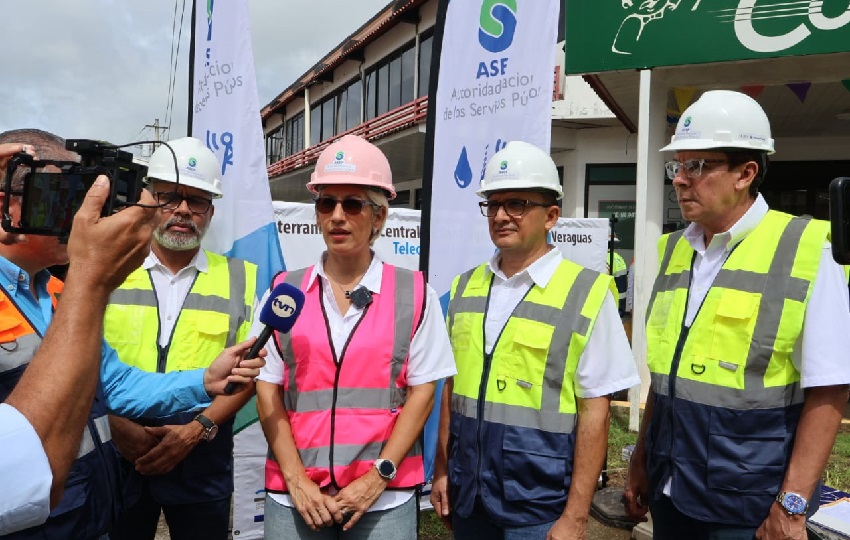 Zelmar Rodríguez, administradora general de ASEP, dijo que  Veraguas se ha consolidado como una región clave para el desarrollo de proyectos de energía solar.  Foto. Cortesía. ASEP