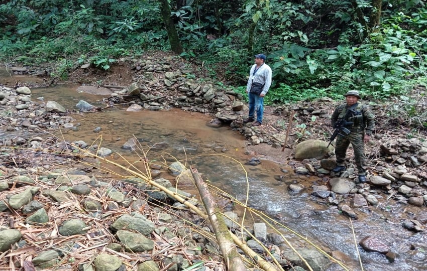 Investigan delito ambiental en Quebrada La Bonga