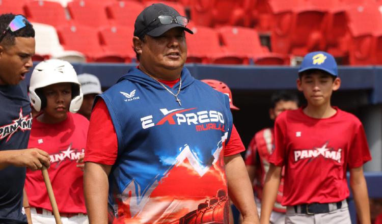 José Murillo III, director del equipo  de Panamá U12. Foto: Fedebeis