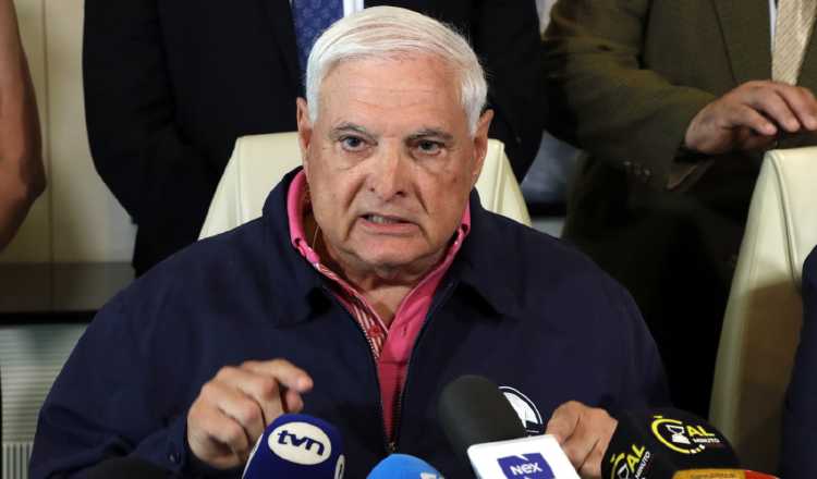 Exmandatario Ricardo Martinelli. 