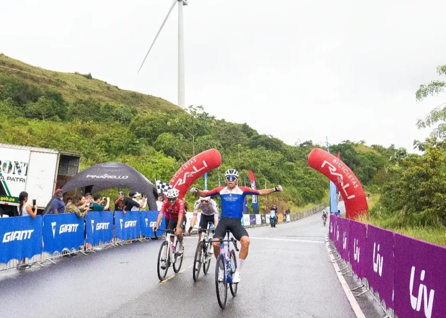 Franklin Archibold se ganó la segunda etapa. Foto: Fepaci