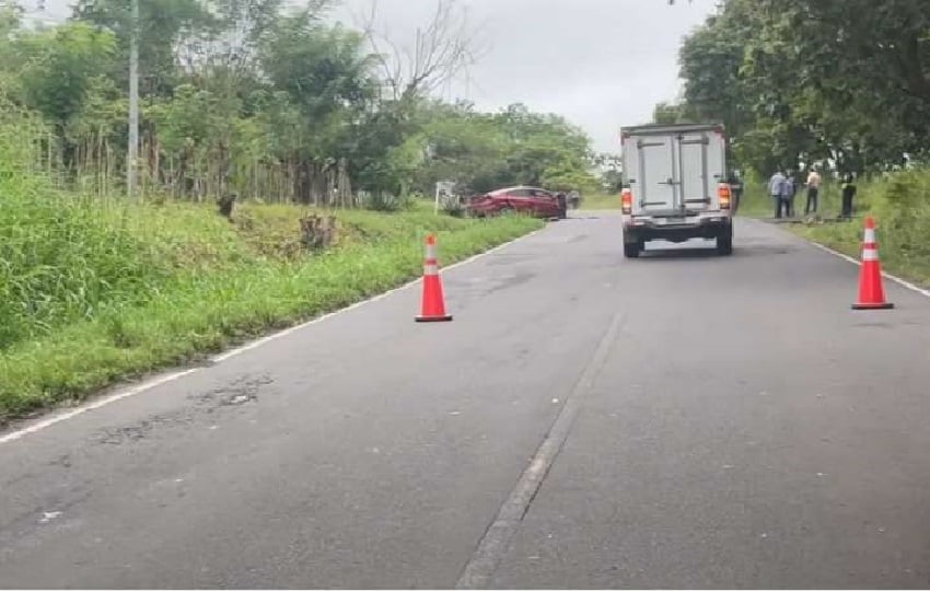 La víctima se dirigía hacia Penonomé y se presume que la velocidad pudo haber sido la causa de este accidente de tránsito.