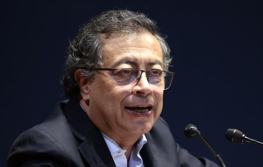 El presidente de Colombia, Gustavo Petro. Foto: EFE