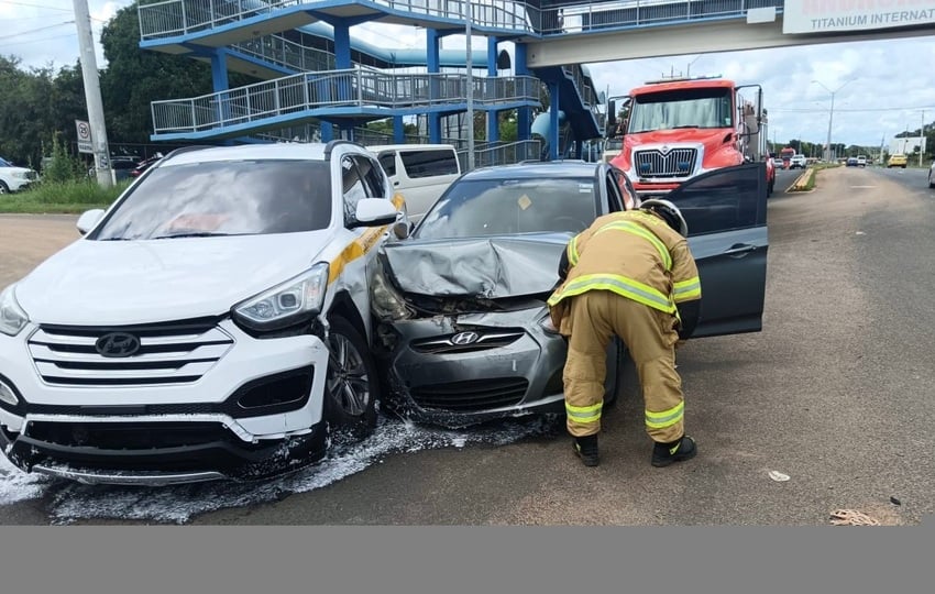 Las colisiones lideran la lista de accidentes en Panamá. Foto: Cortesía