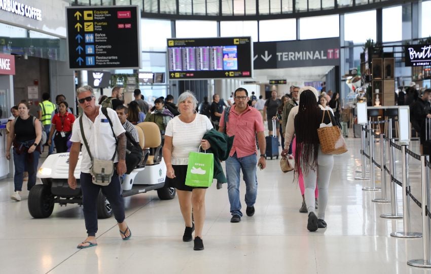 Durante los primeros nueve meses del año, arribó un total de 2,006,254 pasajeros. Foto: Cortesía