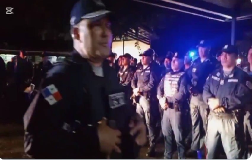 Más de 100 agentes policiales participaron en los operativos. Foto. Proteger y Servir