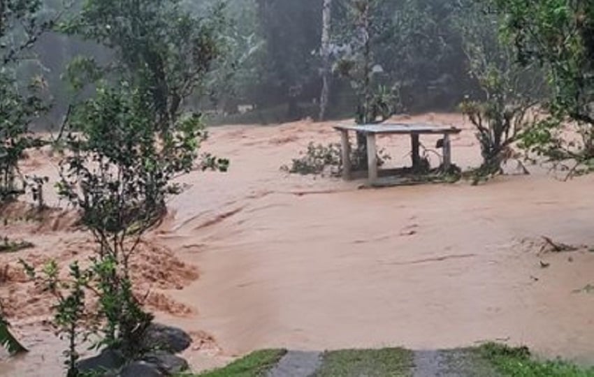 Múltiples afectaciones en  la provincia de Coclé. Foto. Sinaproc