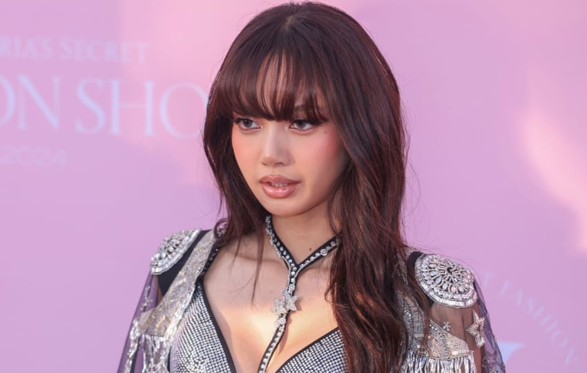 Lisa en la alfombra rosa del Victoria's Secret Fashion Show. Foto: EFE / Sarah Yenesel 