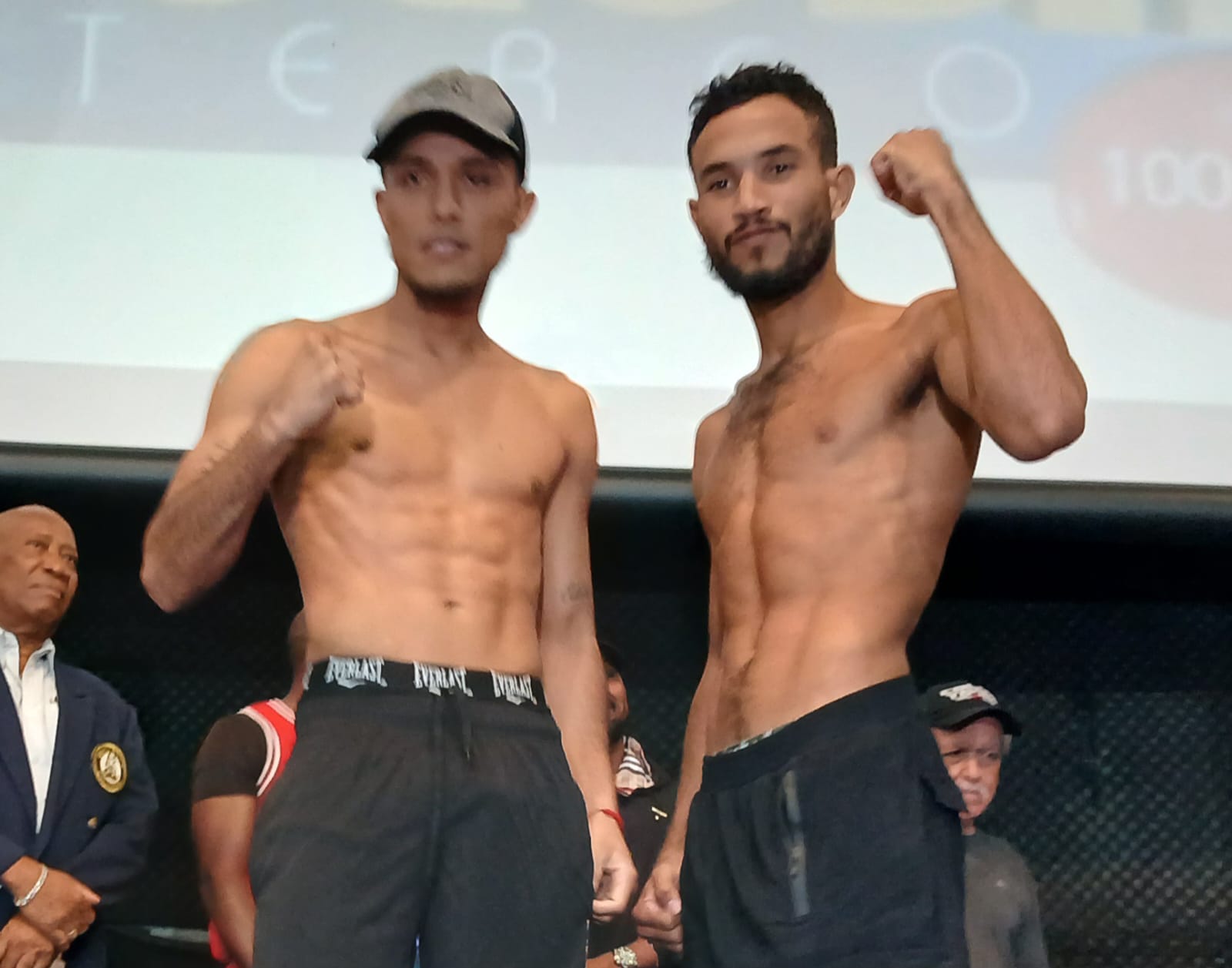 Hibrahim Valdespino (der.) y Daniel 'Chato' Lezcano. Foto: Jaime Chávez