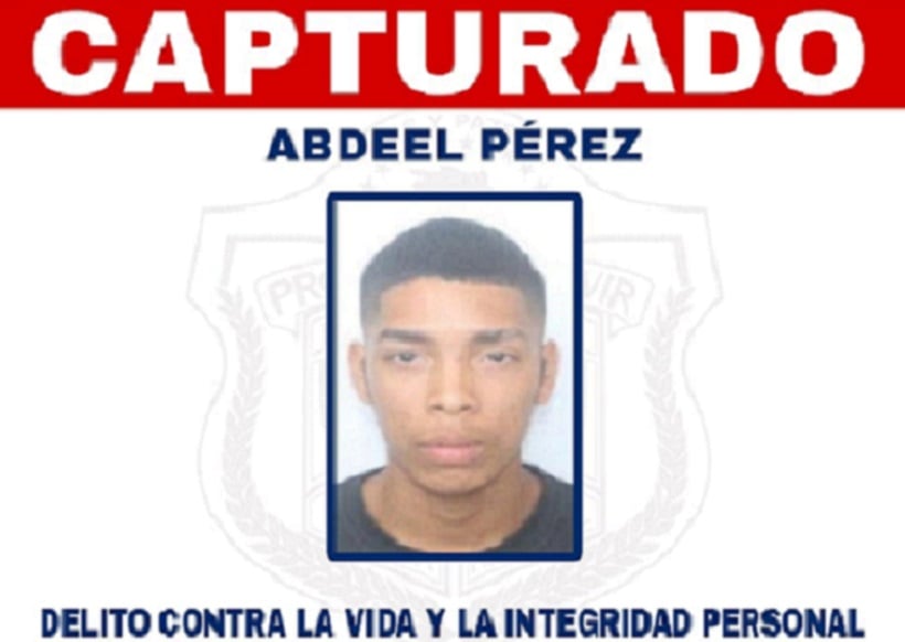 Asimismo se da con la captura de Abdeel Pérez, quien figura en la lista de los más buscados en la provincia de Colón. Foto: Diomedes Sánchez 