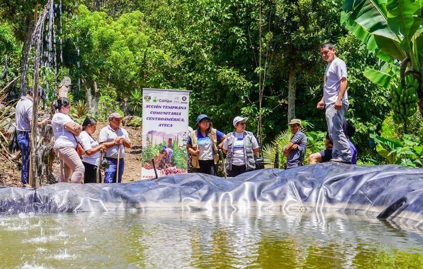 Proyecto Acción Temprana Comunitaria en Centroamérica (ATECA) de Oxfam. Foto: EFE