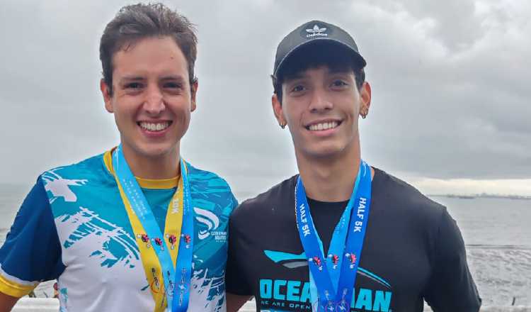 Jorge Jiménez y Andrery Villarreal, fueron los ganadores. Foto: Cortesía