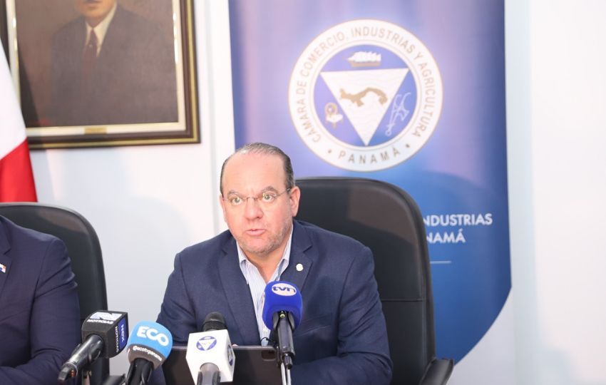 Juan Arias, presidente de la Cámara de Comercio, Industria y Agricultura de Panamá. Foto. Cortesía