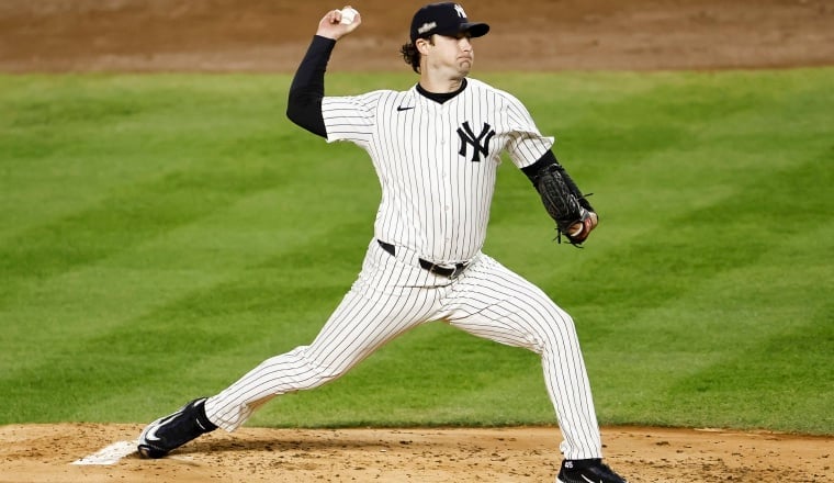 Gerrit Cole, lanzador de los Yanquis de Nueva York. Foto:EFE