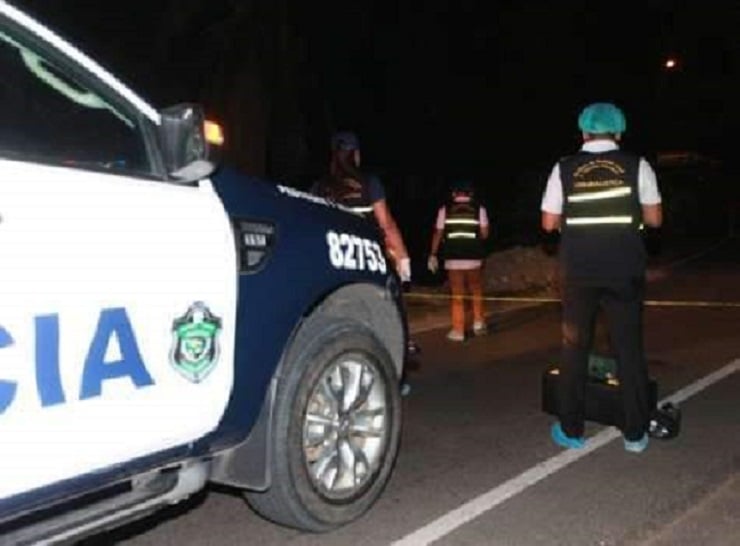 Al lugar llegó la Policía Nacional y el Ministerio Público para las investigaciones de rigor. Foto: Diomedes Sánchez 