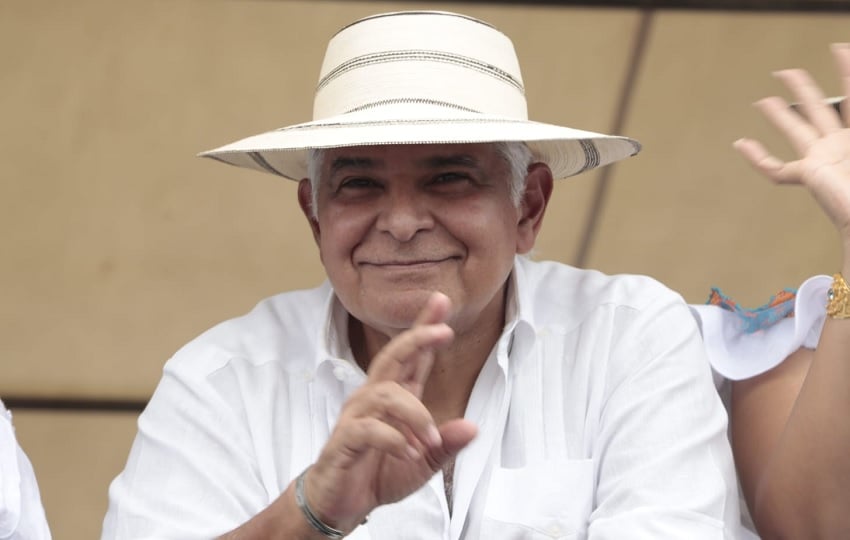 José Raúl Mulino tiene una calificación positiva superior al 70%. Foto: Cortesía