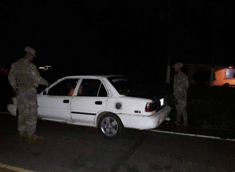 El Servicio Nacional Aeronaval (SENAN) inició la búsqueda de los pistoleros. Foto:  Diomedes Sánchez 