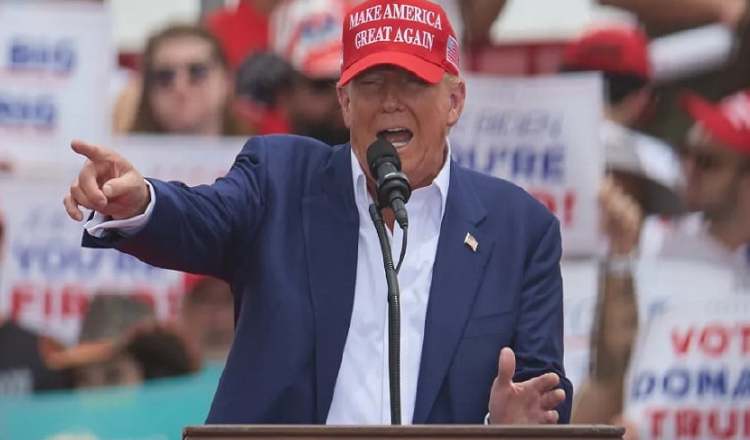 Donald Trump se alzó con la victoria en las recientes elecciones de Estados Unidos.  Foto: EFE