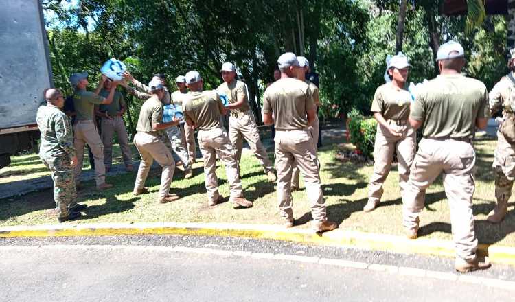 El Parque Omar es uno de los principales centros de acopio. Francisco Rodríguez Morán