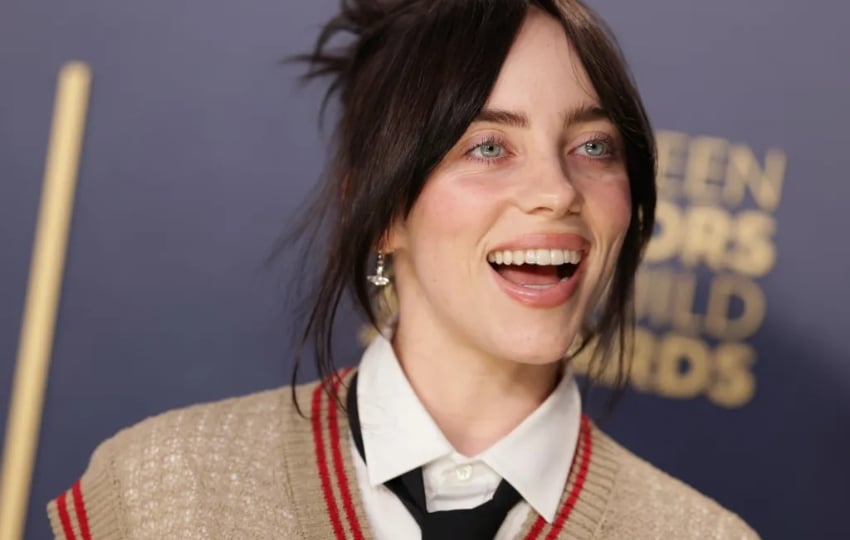 La cantante estadounidense Billie Eilish. Foto: EFE / Allison Dinner