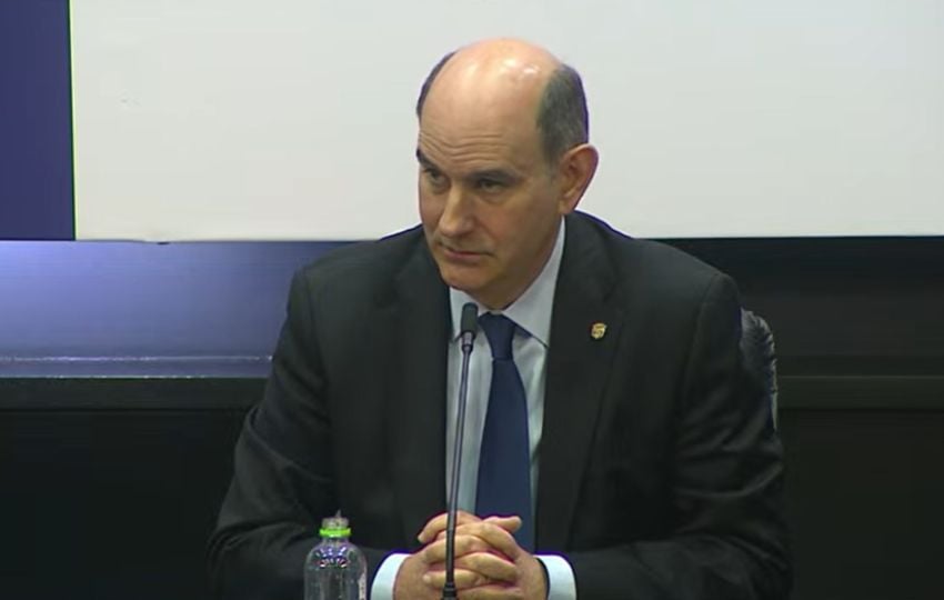 Felipe Chapman, ministro de Economía y Finanzas.