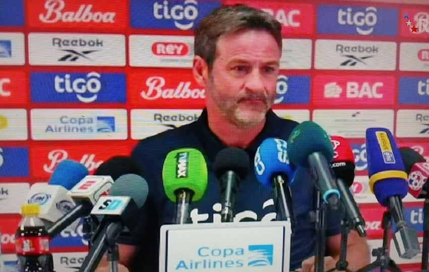 Thomas Christiansen, técnico de Panamá. 