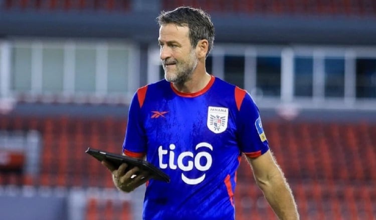 Thomas Christiansen, técnico de Panamá. Foto: Fepafut