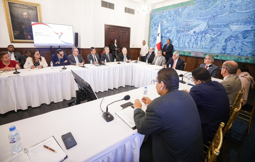 El presidente José Raúl Mulino lideró la reunión de este viernes. Foto: Cortesía