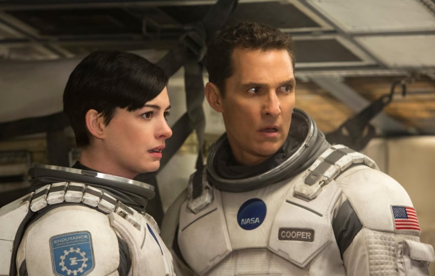 Anne Hathaway y Matthew McConaughey.   Foto: Melinda Sue Gordon / Paramount Pictures