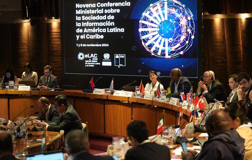 Novena Conferencia Ministerial sobre la Sociedad de la Información de América Latina y el Caribe. Foto: EFE