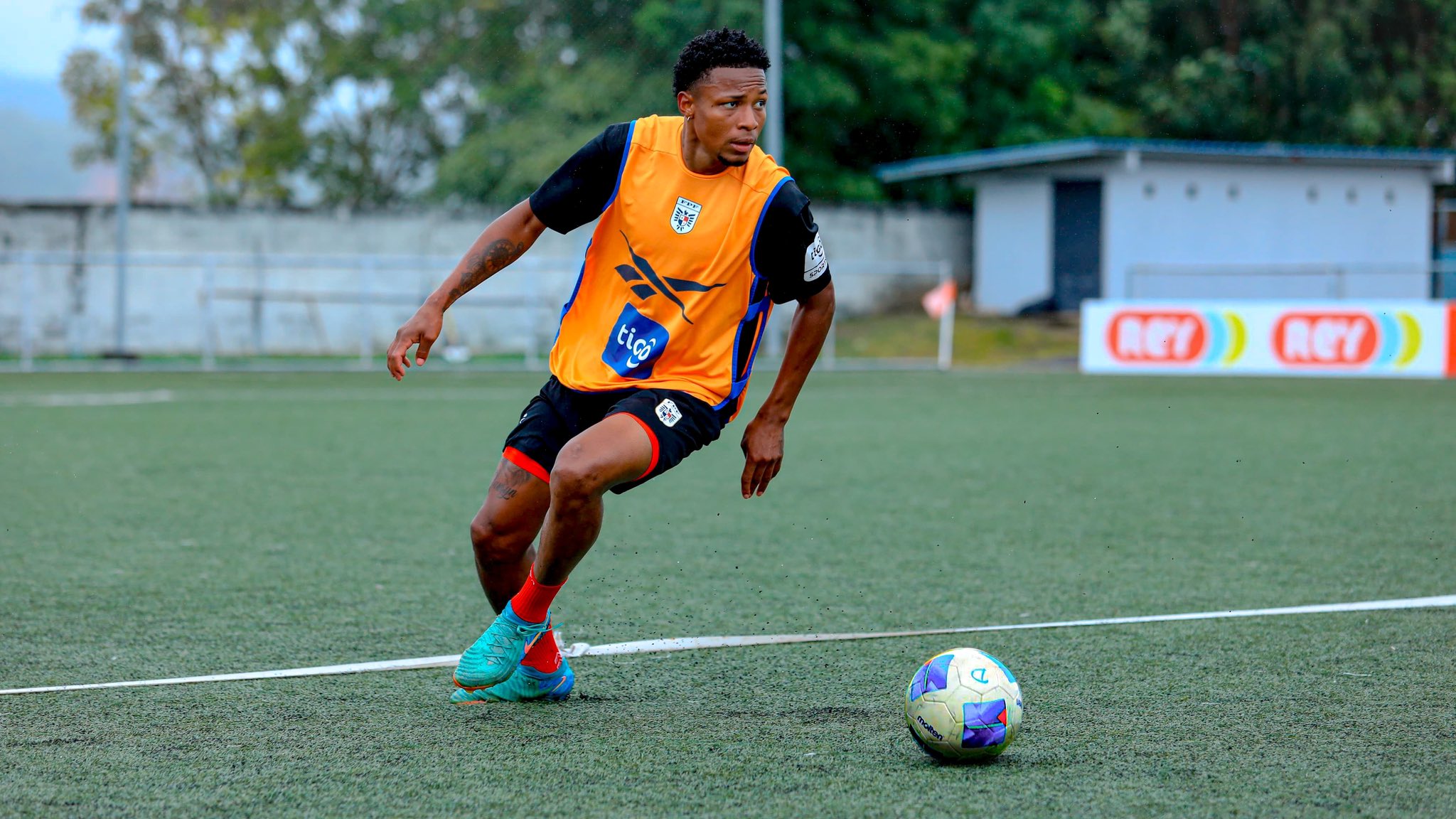 Janpol Morales en los entrenamientos de Panamá. Foto: FPF