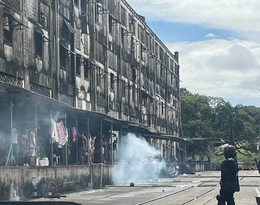 El Minsa  ha recomendado a la administración del penal,efectuar  limpieza constante. Foto: Diomedes Sánchez 