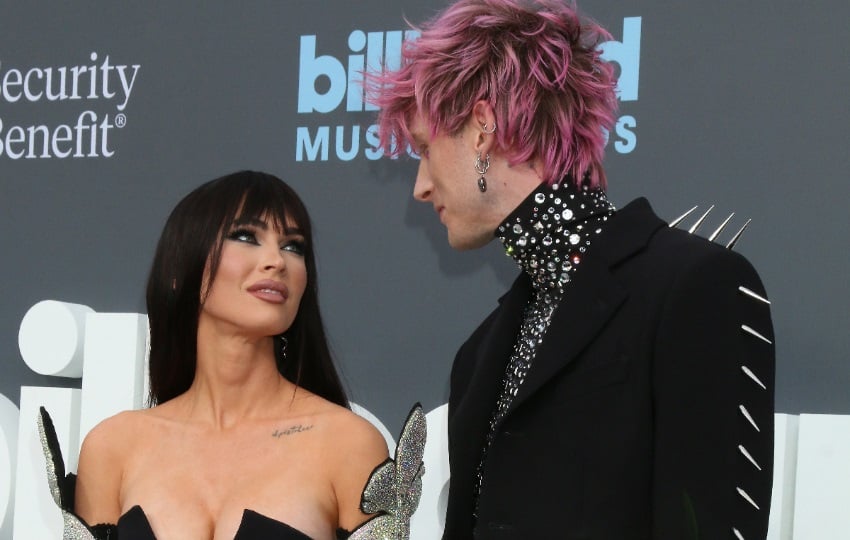 Megan Fox y Machine Gun Kelly. Foto: EFE / EPA / Nina Prommer