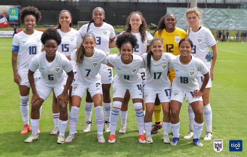 Equipo femenino de Panamá. Foto: FPF