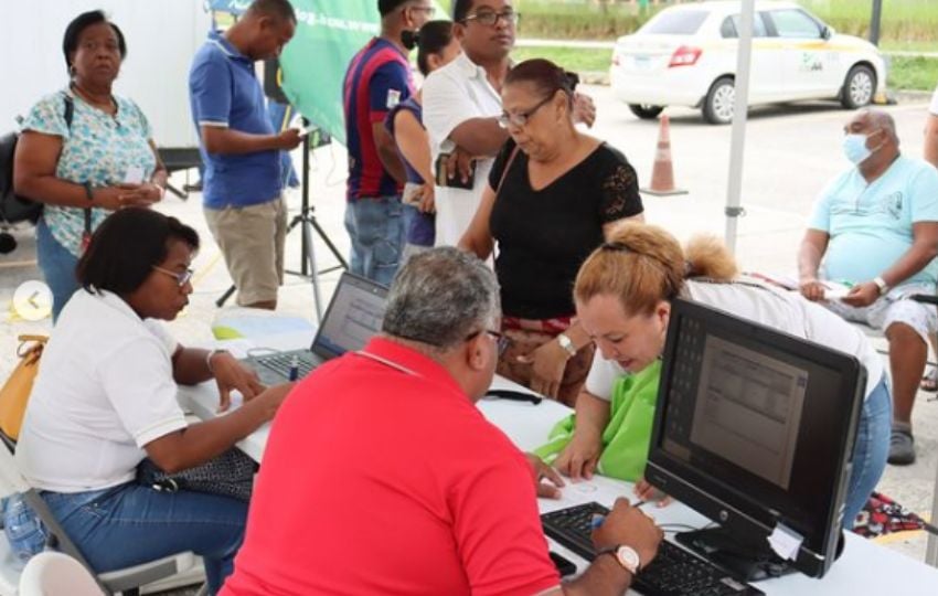 Feria de recaudación de la Autoridad de Aseo Urbano y Domiciliario. Foto: Cortesía 