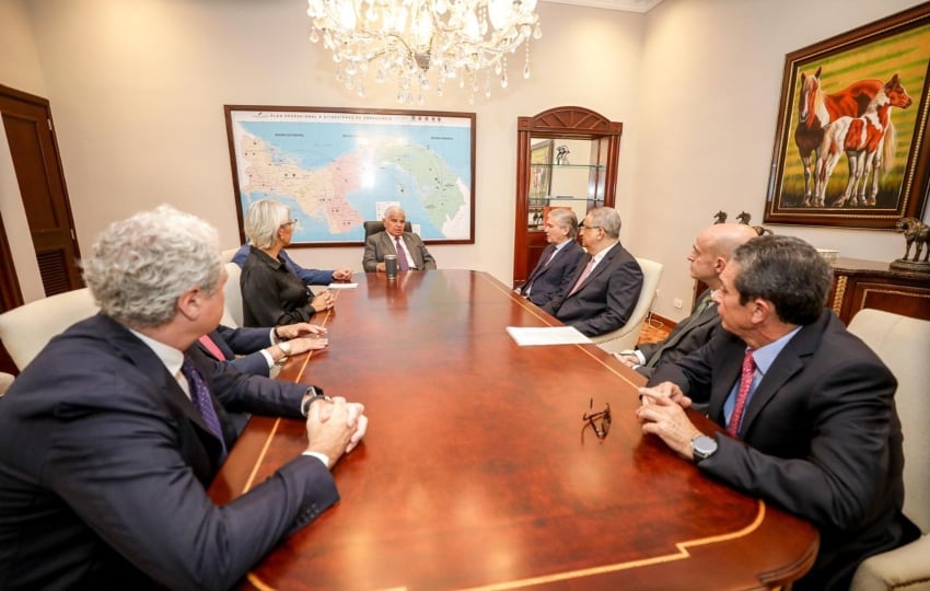  Mulino, se reunió con el presidente de Naturgy de España, Francisco Reynes/ Foto cortesía