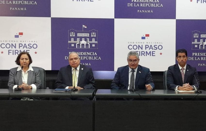 Conferencia de prensa tras el Consejo de Gabinete. Foto: Cortesía