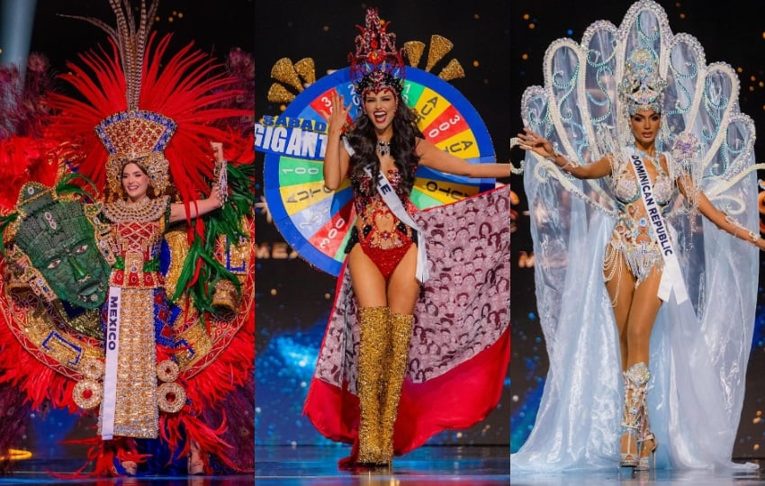 México, Chile y República Dominicana. Fotos: Instagram / @missuniverse