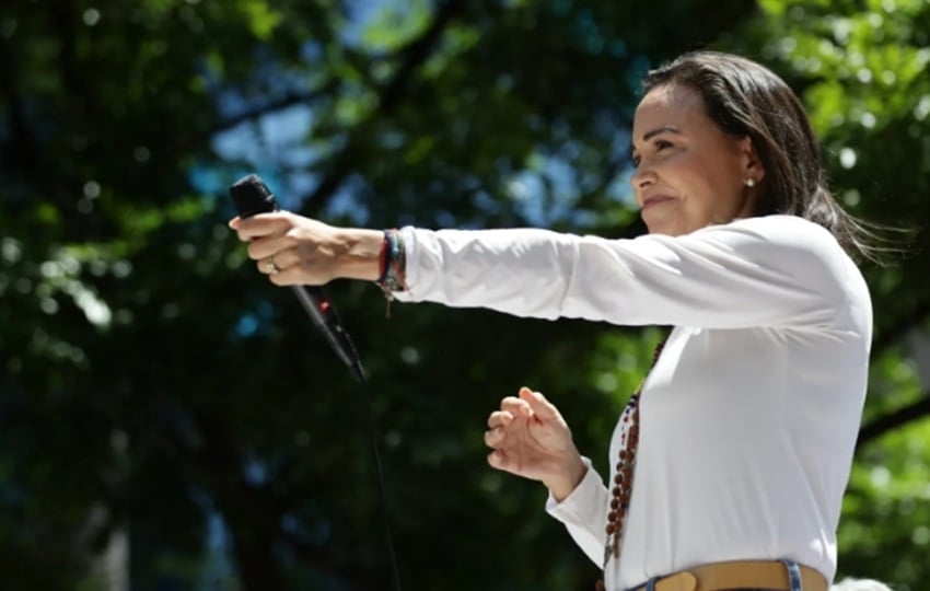 María Corina Machado. Foto: EFE