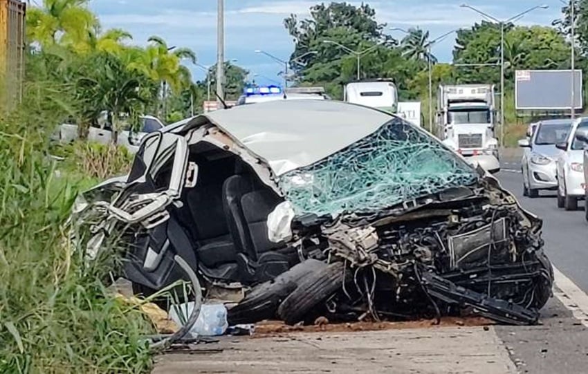 El herido fue trasladado al hospital regional Nicolás Solano, en La Chorrera, para una revisión médica más detallada. Foto. Eric Montenegro