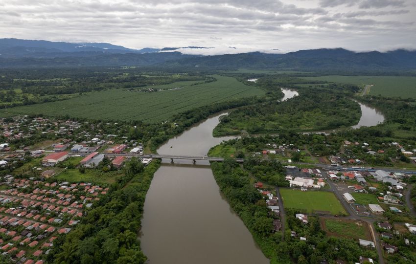 Río Sixaola. Foto: Cortesía