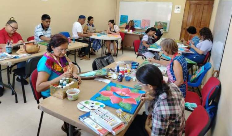 El taller se realizaba los sábados. Cortesía