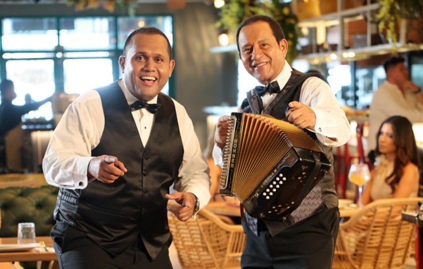 Manuel ‘Nenito’ Vargas y Eury De La Rosa.  Foto: Cortesía