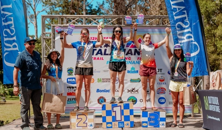 Evelyn Martínez se impuso en la rama femenina. Foto: Cortesía