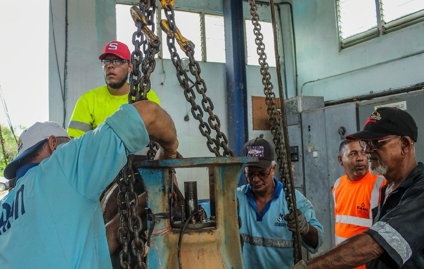 Se han realizado varias reparaciones en la Planta Potabilizadora Roberto Reyna. Foto. Thays Domínguyez