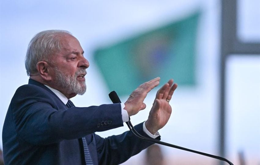 Presidente de Brasil, Luiz Inácio Lula da Silva. Foto: EFE